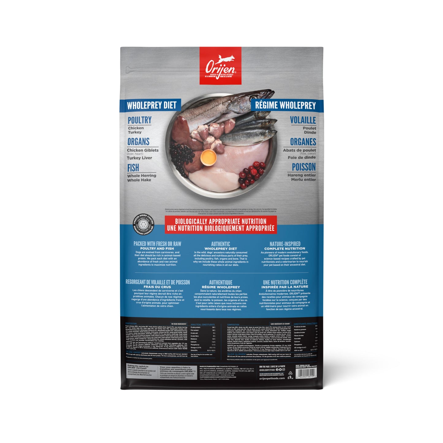 ORIJEN Original Dry Dog Food, 11.4-kg (Size: 11.4-kg)