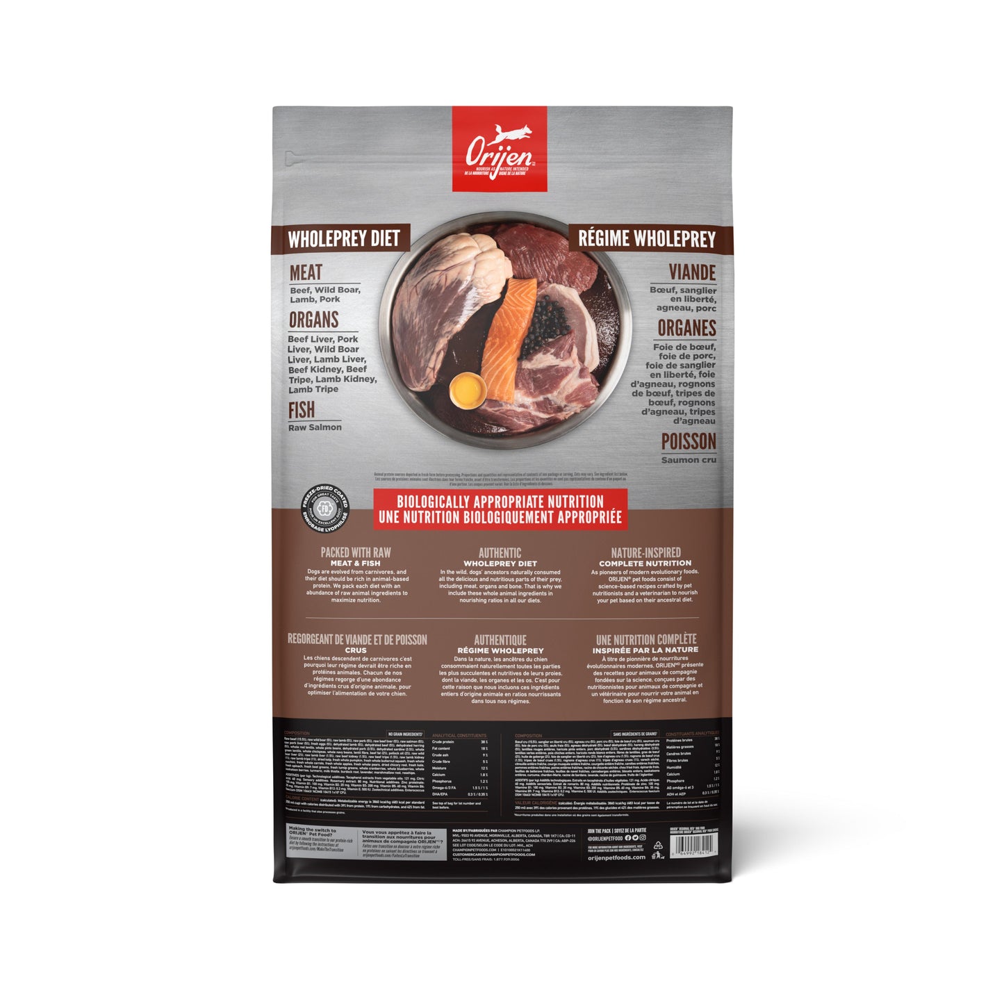 ORIJEN Regional Red Dry Dog Food, 6-kg (Size: 6-kg)