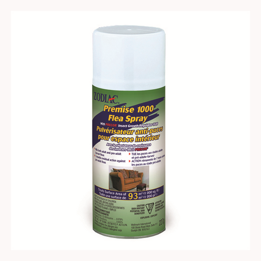 Zodiac Premise Flea Spray for Dogs, 227-gram (Size: 227-gram)