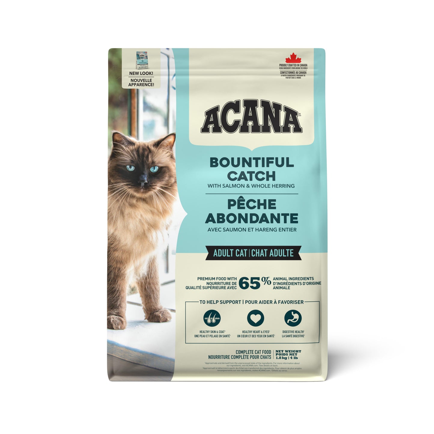 ACANA Bountiful Catch Dry Cat Food, 1.8-kg