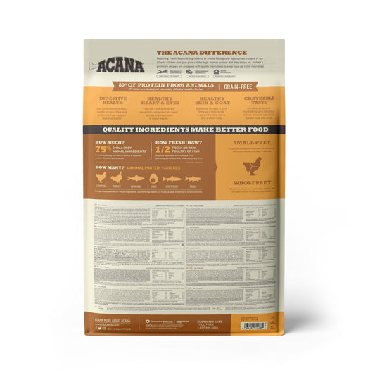 ACANA Wild Prairie Dry Cat Food, 4.5-kg