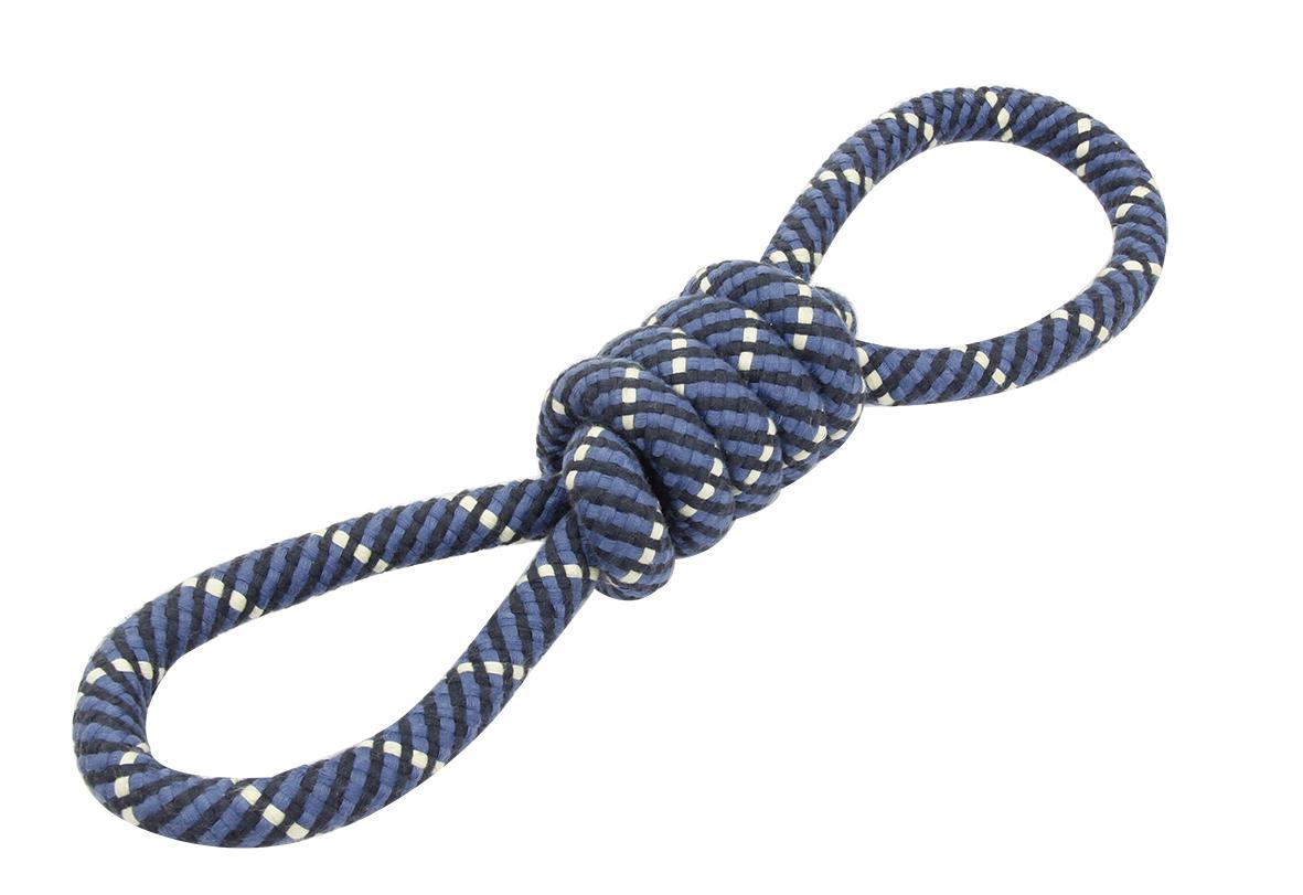Bud'z Rope In Shape Of 8 Dog Toy, 16.5-in/42-cm (Size: 16.5-in/42-cm)