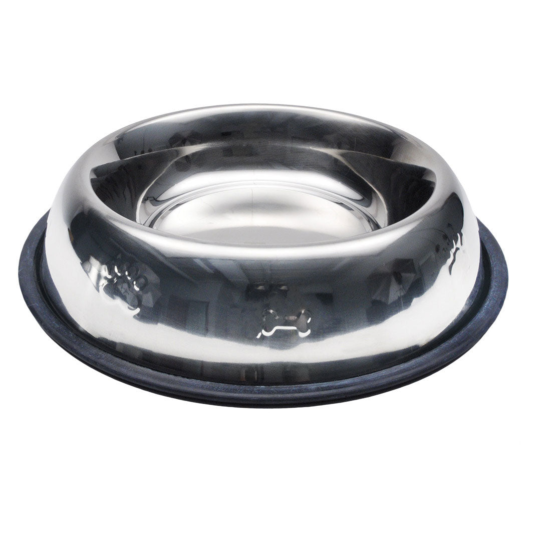 Maslow Non-Skid Embossed Stainless Steel Dog Bowl, 8-oz (Size: 8-oz )