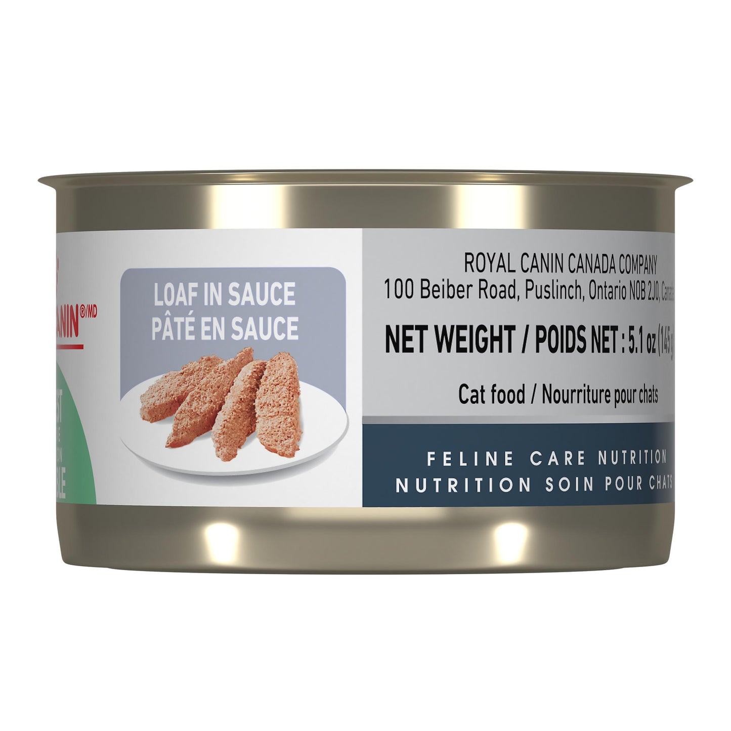 Royal Canin Feline Care Nutrition Digest Sensitive Loaf in Sauce Wet Cat Food, 85-gram