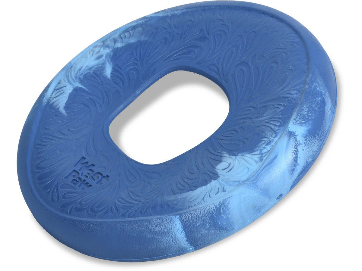 West Paw Sailz Dog Toy, Surf, Large (Size: Large)