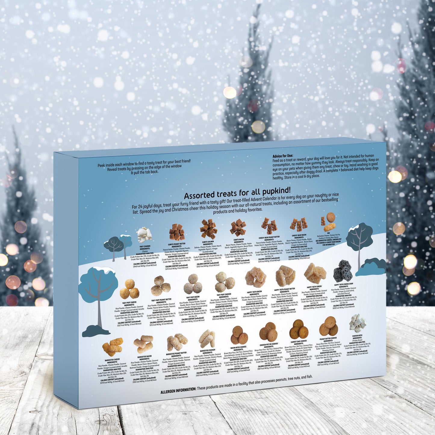 Himalayan Pet Supply Best Friend's Dog Advent Calendar, 7-oz (Size: 7-oz)