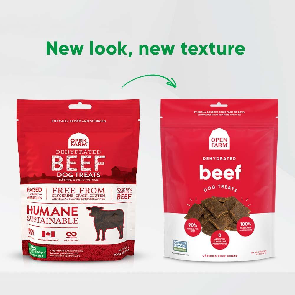 Open Farm Beef Dehydrated Dog Treats, 4.5-oz (Size: 4.5-oz)