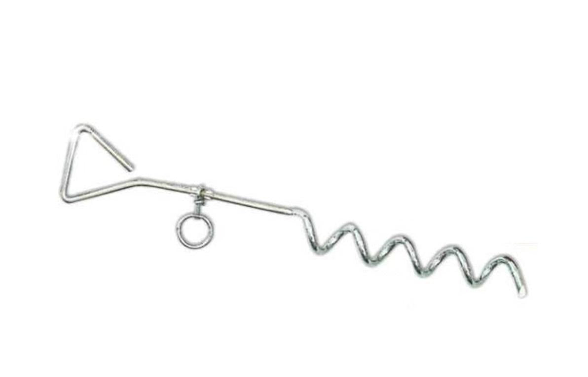Bud'z Metal Spiral Stake Dog Tie Out