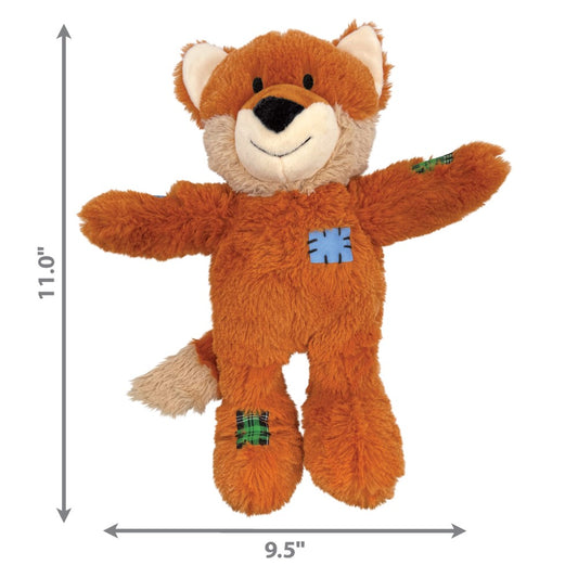 KONG Wild Knots Fox Dog Toy, Medium/Large