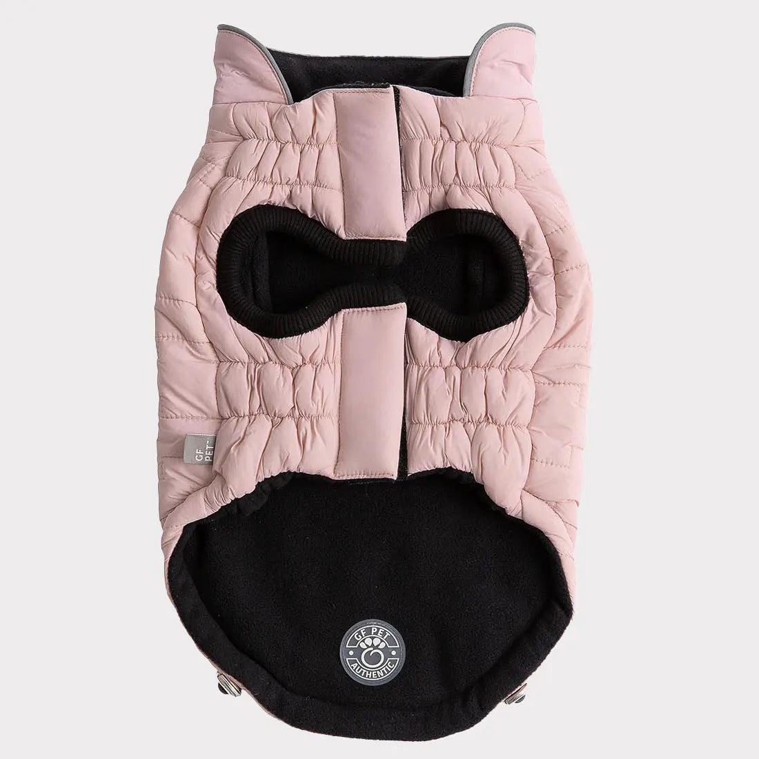 GF Pet Reversible Chalet Dog Jacket, Pink, X-Small (Size: X-Small)