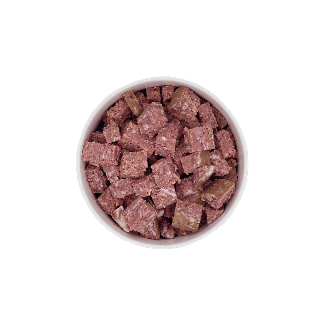 1st Moz 100 % Raw Roll Beef Dog & Cat Food, 450-gram (Size: 450-gram)