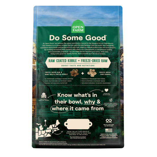 Open Farm RawMix Open Prairie Ancient Grains Dry Dog Food, 3.5-lb