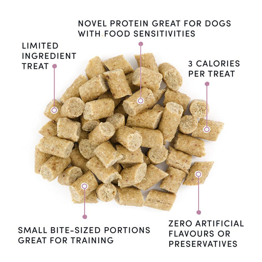 Crumps' Naturals Mini Trainers Lamb Dog Treats, 132-gram