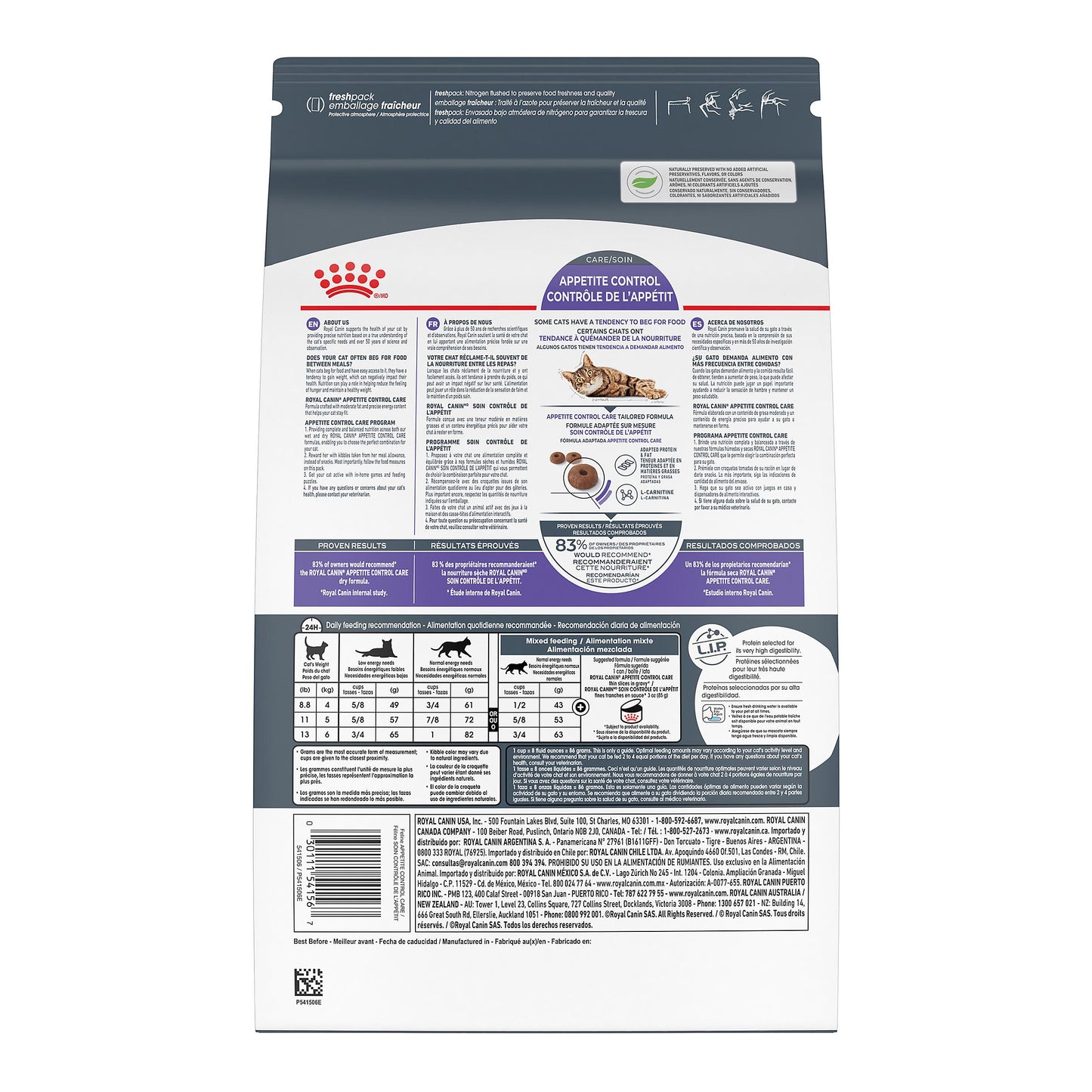 Royal Canin Feline Care Nutrition Appetite Control Care Dry Cat Food, 14-lb (Size: 14-lb)