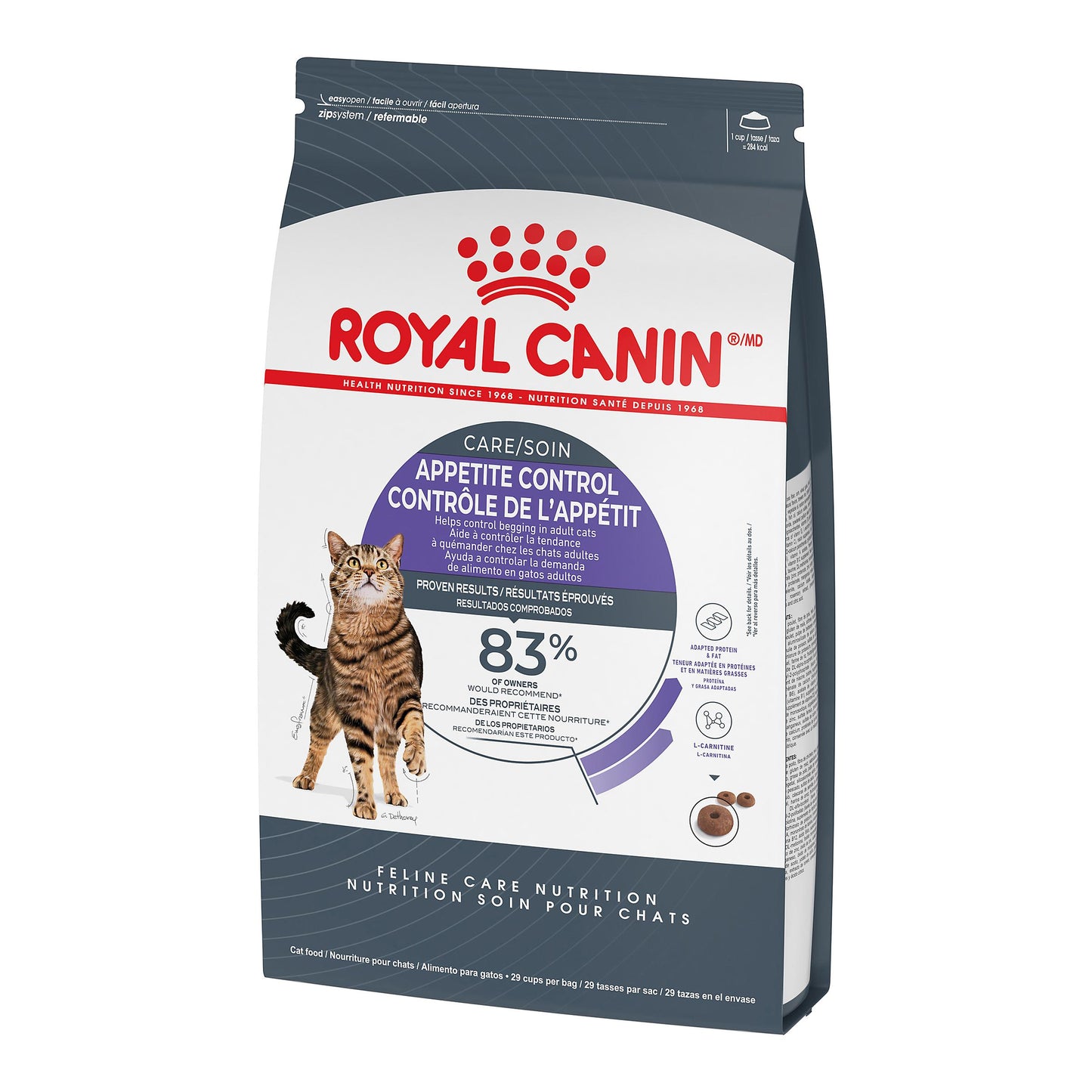 Royal Canin Feline Care Nutrition Appetite Control Care Dry Cat Food, 14-lb (Size: 14-lb)