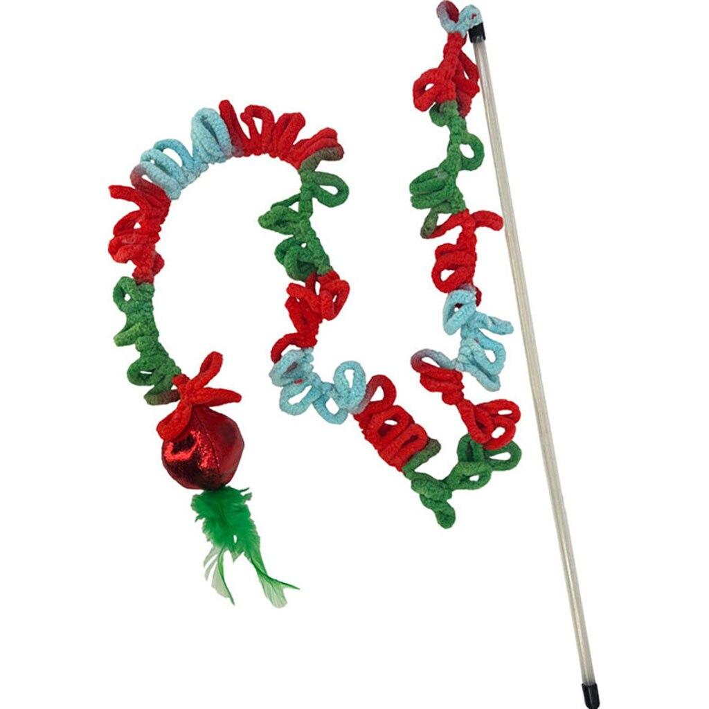 KONG Holiday Teaser Loopz Wand Cat Toy