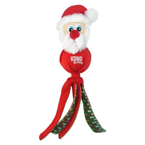KONG Holiday Wubba Dog Toy, Assorted, Large (Size: Large)
