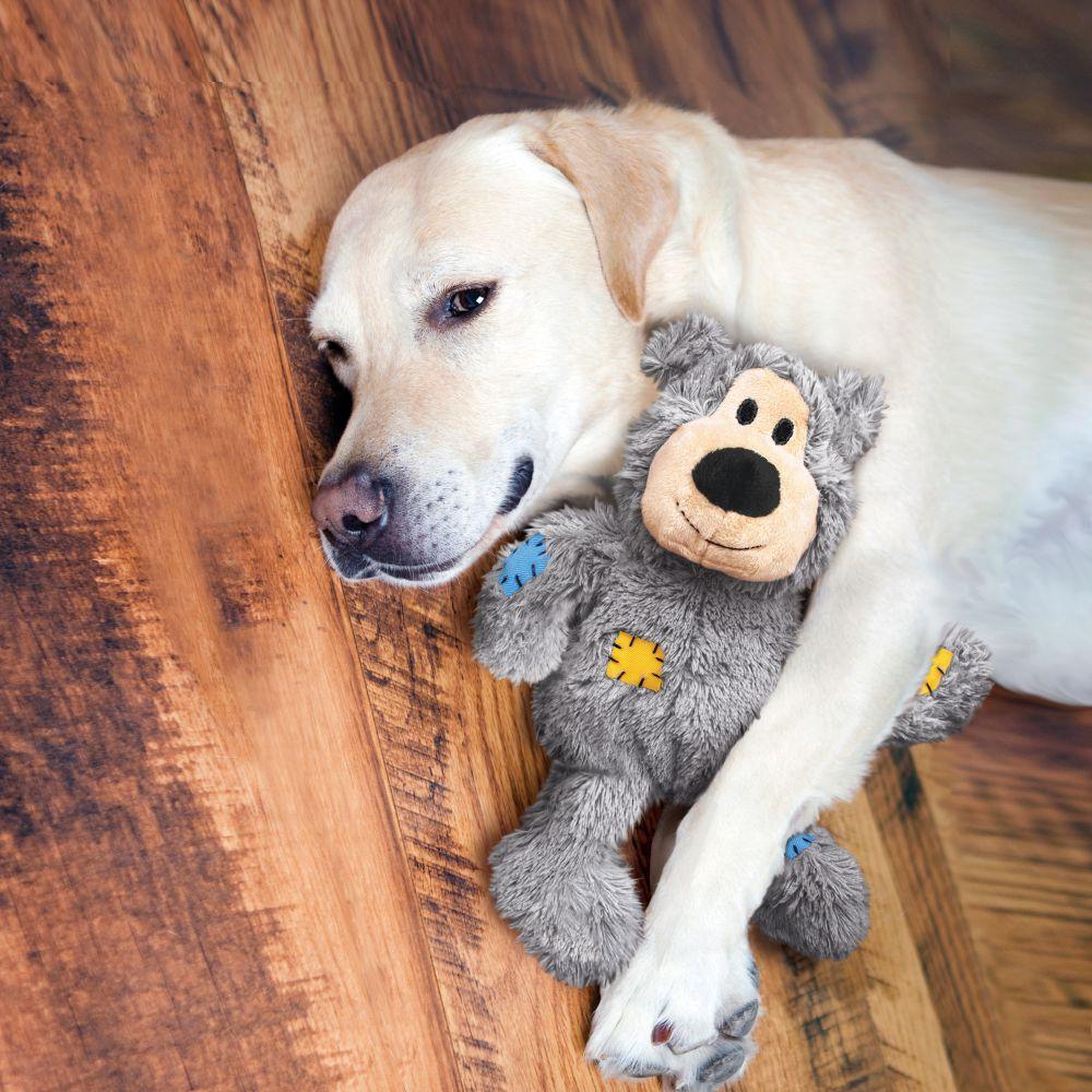 KONG Wild Knots Bear Dog Toy, Color Varies, Medium/Large (Size: Medium/Large)