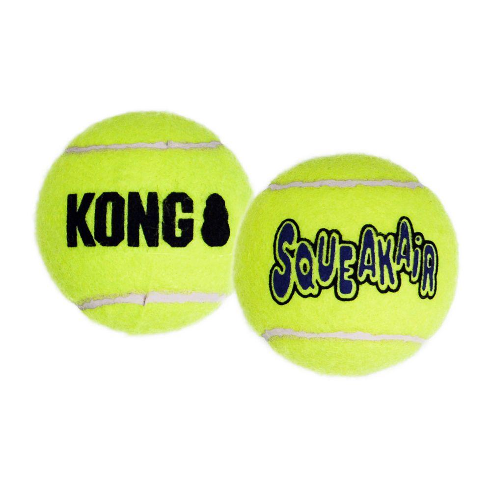 KONG SqueakAir Balls Dog Toy, Small (Size: Small)