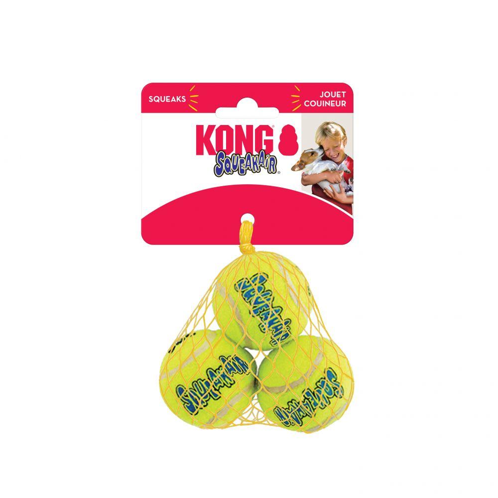 KONG SqueakAir Balls Dog Toy, Small (Size: Small)