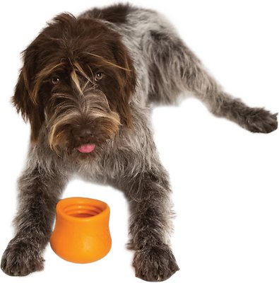 West Paw Zogoflex Toppl Dog Toy, Tangerine, Large
