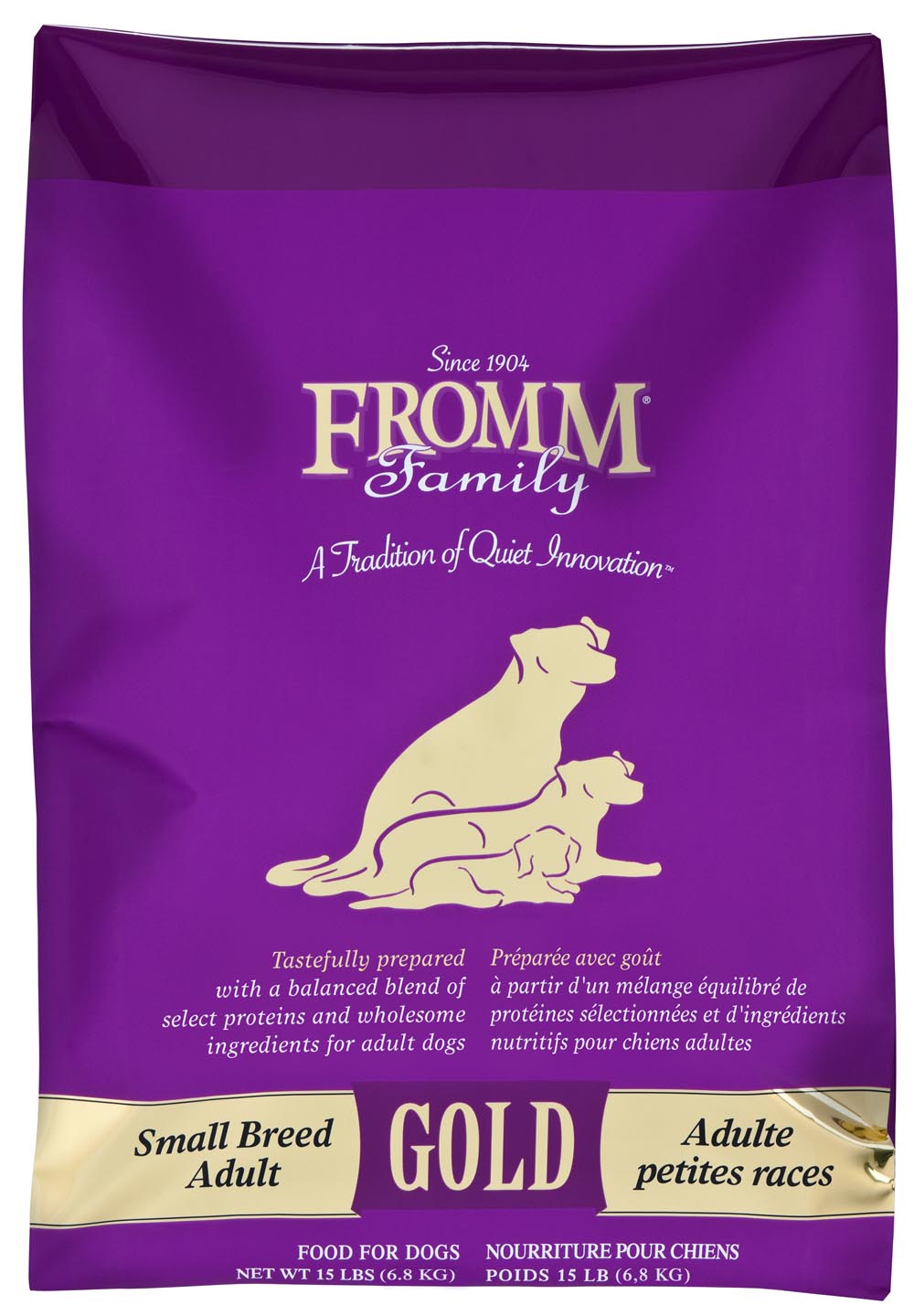 Fromm Family Gold Small Breed Adult Dry Dog Food, 15-lb