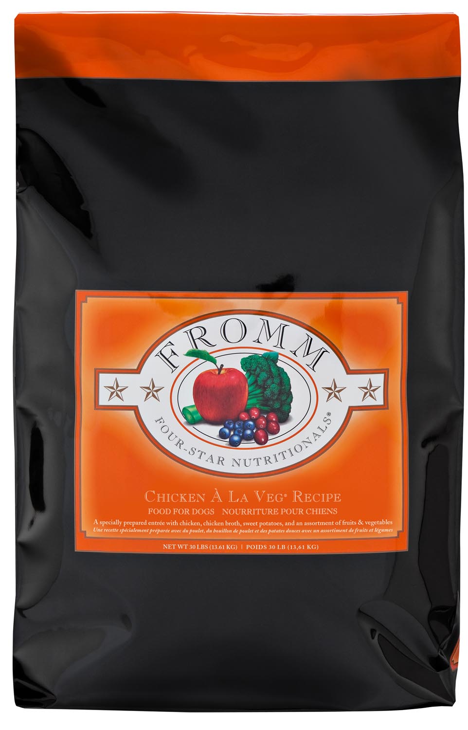 Fromm Four-Star Nutritionals Chicken A La Veg Dry Dog Food, 12-lb (Size: 12-lb)