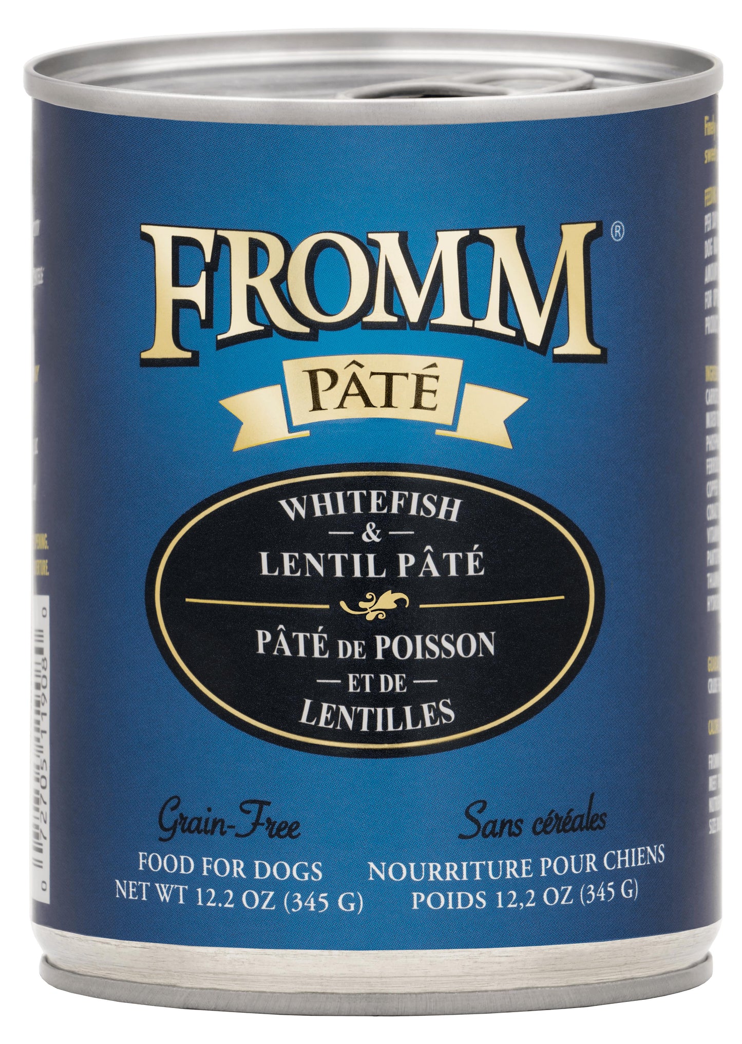 Fromm Whitefish & Lentil Pate Canned Dog Food, 12.2-oz (Size: 12.2-oz)