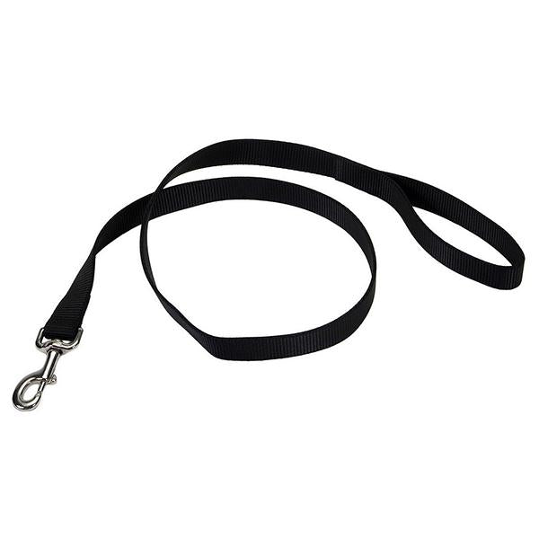 Coastal Single-Ply Dog Leash, Pink Bright, 1-in x 6-ft (Color: Pink Bright, Size: 1-in x 6-ft)