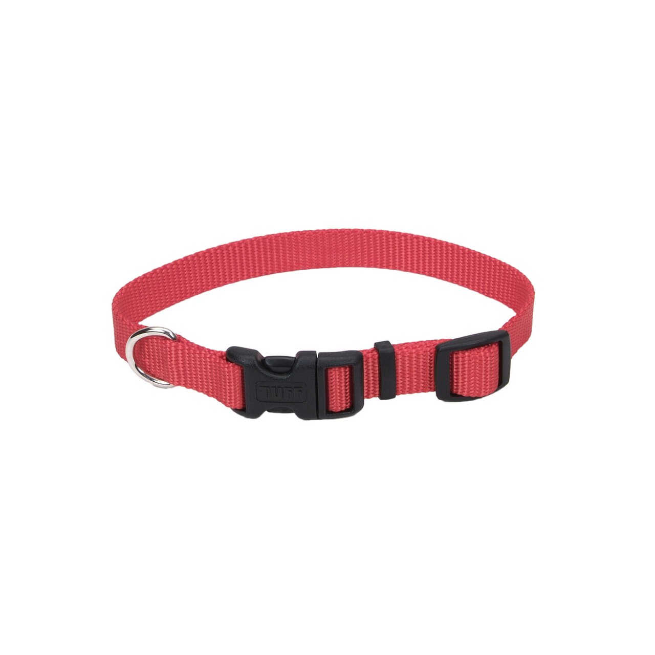 Coastal Tuff Dog Collar, Red, 1-in x 18-26-in (Size: 1-in x 18-26-in)