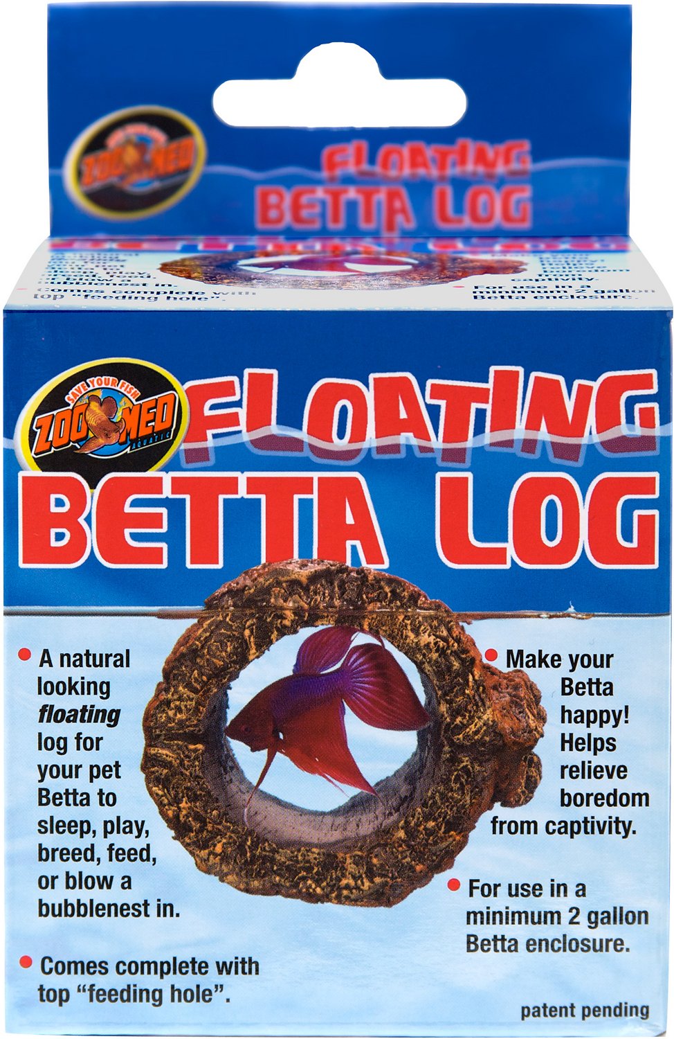 Zoo Med Floating Betta Log (Weights: -)