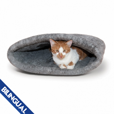 K&H Pet Products™ Amazin' Kitty Sack™ Grey 22" x 20"