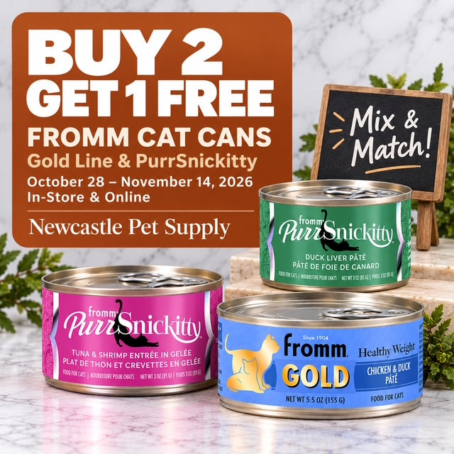 Fromm cat cans promotion
