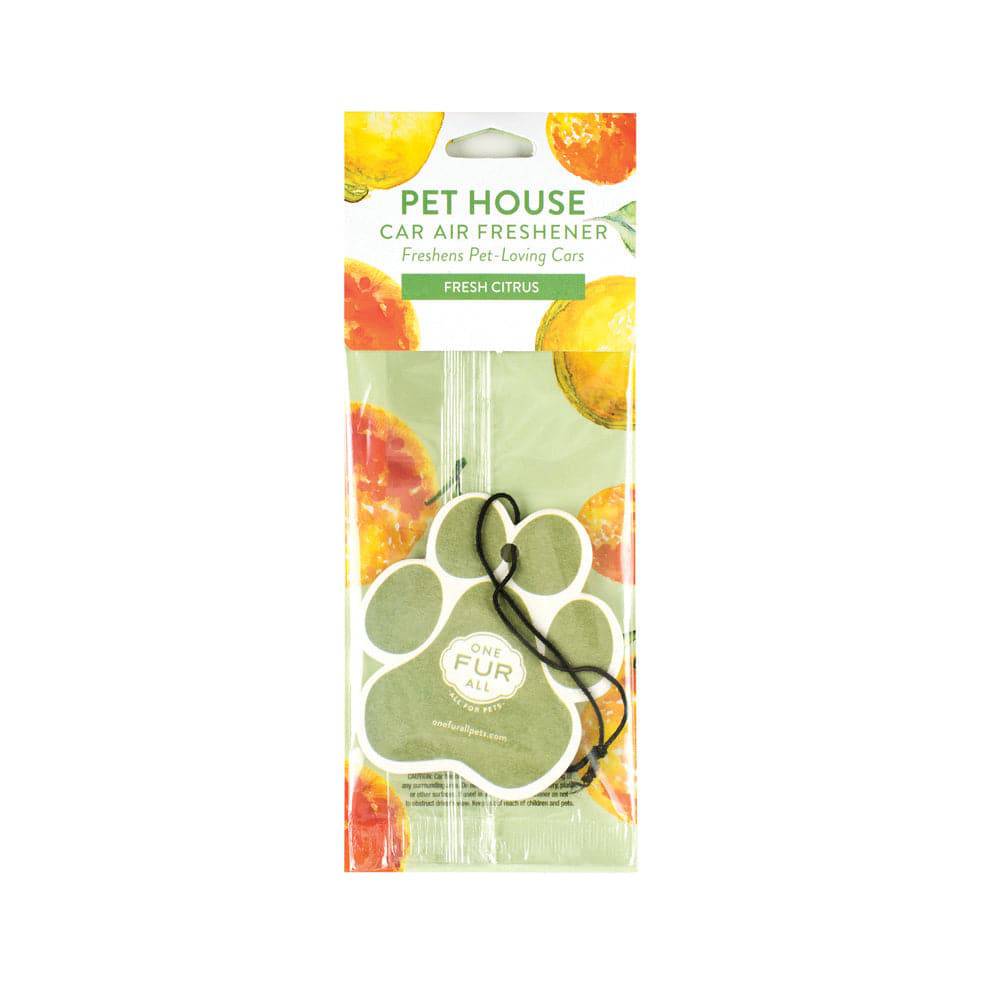 Pet House - Car Air Freshener - Fresh Citrus