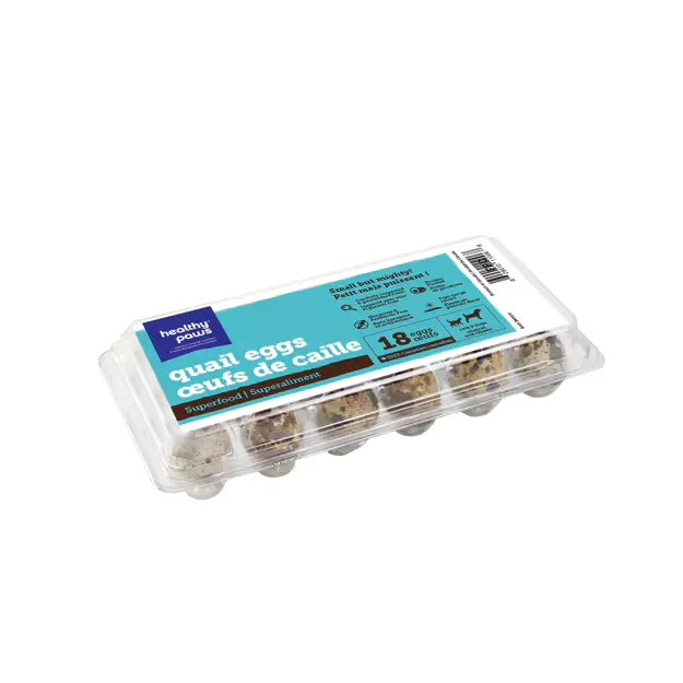 Healthy Paws Quail Eggs (18 carton)