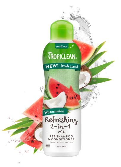 Tropiclean Watermelon Pet Shampoo And Conditioner, 20-oz