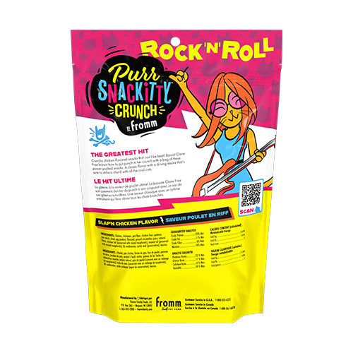 Fromm PurrSnacKitty Crunch Slap'n Chicken Flavor Cat Treats 3-oz