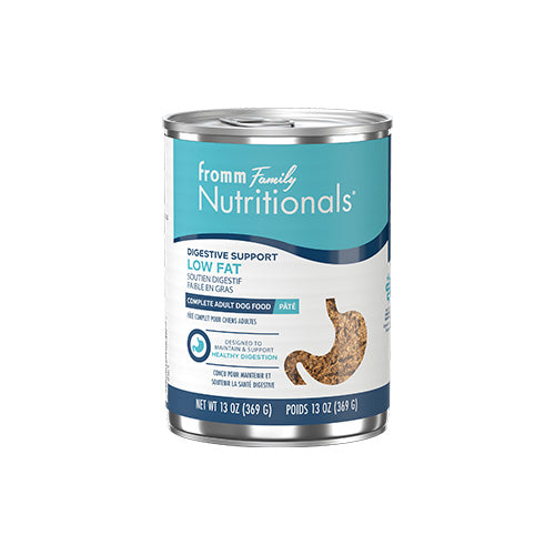 Fromm Nutritionals Digestive Support Low Fat Pate Wet Dog Food 13-oz can