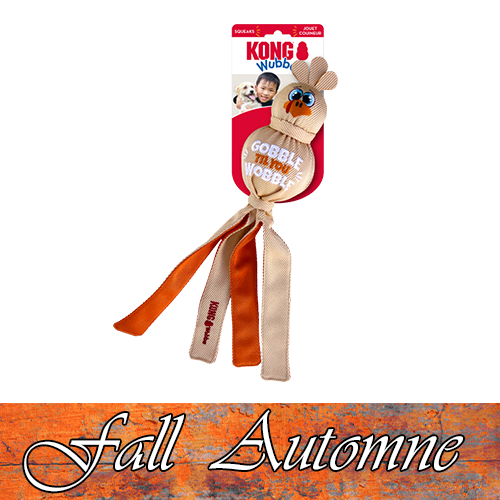 Kong® Wubba™ FALL Ballistic Turkey Large Dog Toy