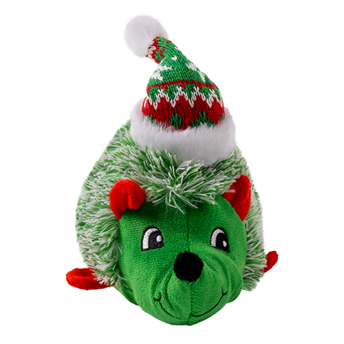 KONG® HOLIDAY Comfort HedgeHug Assorted Dog Toy, Medium