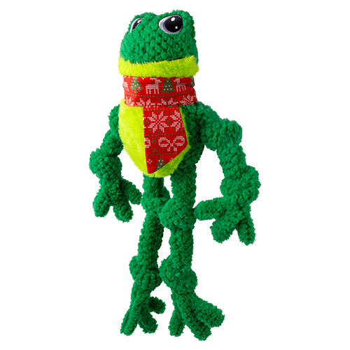 KONG® HOLIDAY Knots Frog Large/X-Large Dog Toy