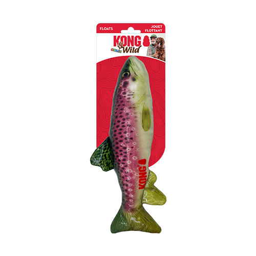 Kong® Shieldz Wild Trout Medium Dog Toy