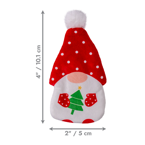 KONG HOLIDAY Refillables Gnome Cat Toy