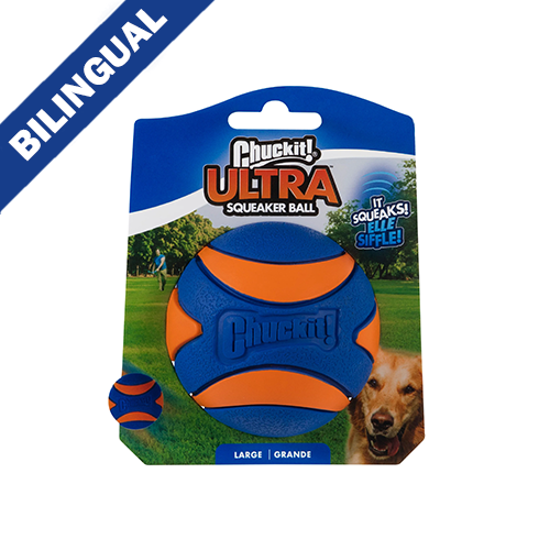 Chuckit!® Ultra Squeaker Ball Large Dog Toy, 1 Pack
