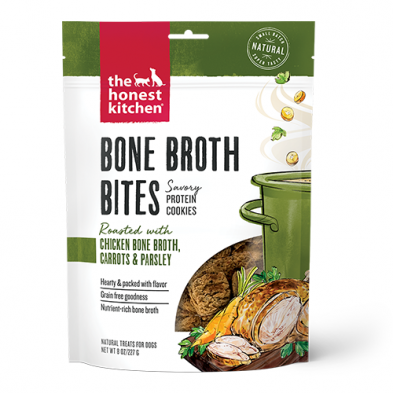 The Honest Kitchen Bone Broth Bites Chicken, Carrots & Parsley Dog Treat 8-oz Port Hope Ontario