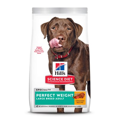 Hill's Science Diet Perfect Weight Dog Large Breed Chicken 25lb