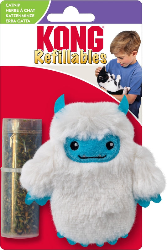 KONG HOLIDAY Refillables Yeti Cat Toy