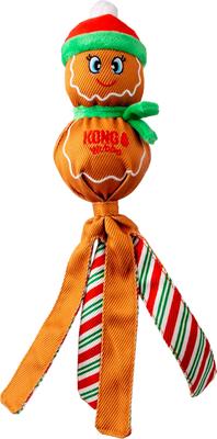 KONG Holiday Wubba Gingerbread Man, Large