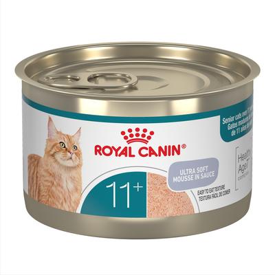 Royal Canin Feline Health Nutrition Aging 11+ Mousse wet cat food 5.1 oz can for senior cats