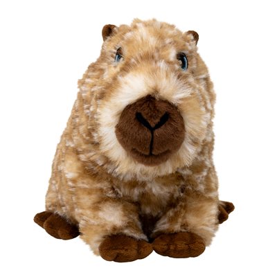 KONG Comfort Wuzzeez Capybara Plush Dog Toy Medium